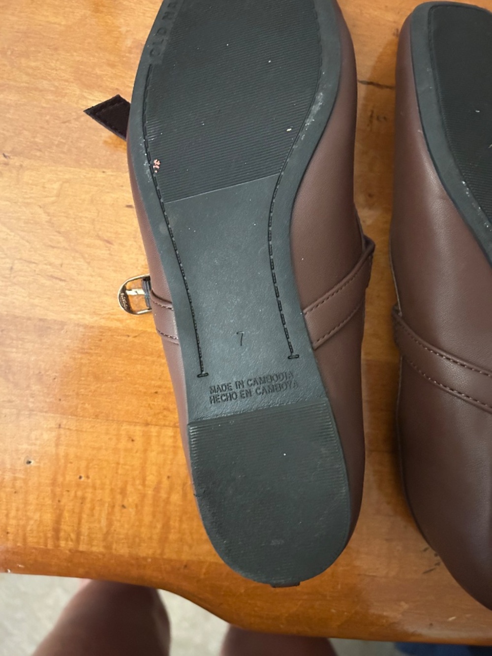 Old Navy Brown Mary Janes - Picture 4 of 4